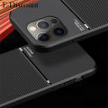 New Phone Case For vivo Y28 Cover Rough Cross Patterned Magnetic Soft Silicone Leather For Vivo Y28 case.