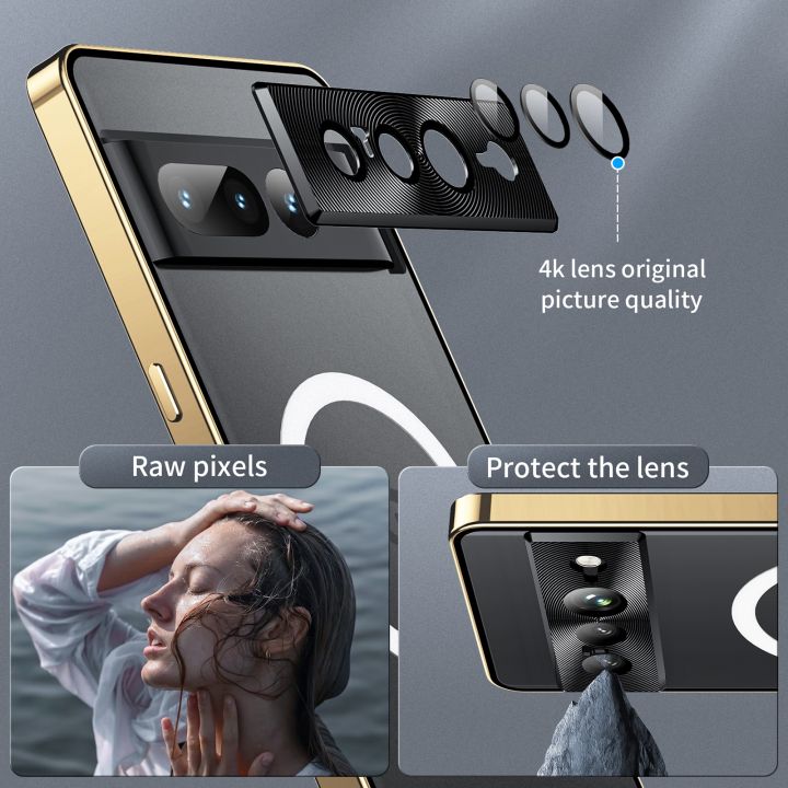 For%20Google%20Pixel%207%20Pro%20MagSafe%20Magnetic%20Frosted%20Metal%20Phone%20Case%20-%20Image%205