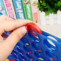 Connect 4 Game Classic Master Foldable Kids Children Line Up Row Board Puzzle Toy Gifts Board Game Parent-child Interactive Toys.