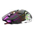 BAJEAL G8 Hot Wheels Wired Mouse USB Gaming 6D Macro Definition Programming Luminous Gaming Machine.