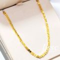 Kwintas 18K Gold Nugget Stainless Steel Necklace for Women Non Tarnish Hypoallergenic Fashion Accessories Jewelry. 