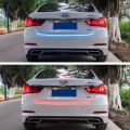 (New)1.5m Car Auto Waterproof Universal Four Color Rear Flowing Light Tail Box Lights with Tail Light Controller, Ice Blue Light Driving Light, White Light Reversing Light, Red Light Brake Light, Yellow Light Turn Signal Light, LED Lamp Strip Tail Decorat. 