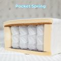 Paradise Pocket Springs Mattress | Premium Hotel Experience in Home | Breathable Bamboo Fabric | 10 Year Warranty | 12 Inch Bed Mattress. 