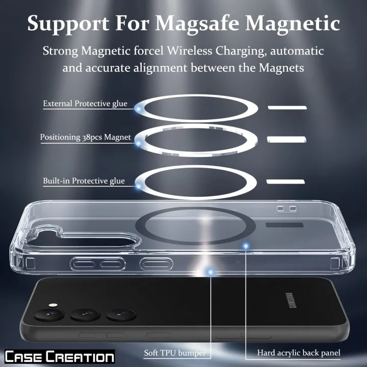 Samsung%20Galaxy%20S21%20Plus%20(S21+)%20MagSafe%20Compatible%20Shockproof%20Transparent%20Slim%20Fit%20Wireless%20Charging%20supported%20Frosted%20Border%20Phone%20Back%20Case%20Mobile%20Cover-E_Store%20-%20Image%203