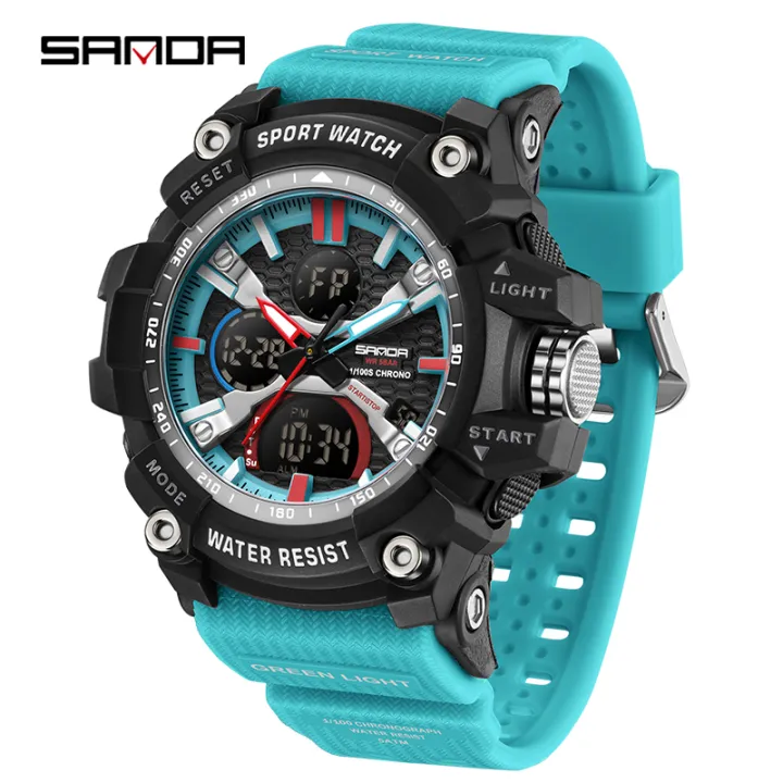 SANDA%20Three%20Screen%20Multifunctional%20Timing%20Watch%20Outdoor%20Waterproof%20Night%20Light%20Men's%20Watch%20SD3366-4%20-%20Image%2010