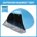 Mirage Travel-friendly Headrest Canopy Portable Beach Sun Shelter Head Tent Uv-proof Canopy for Camping Easy Install Headrest Sunshade for Sun Protection Dog Shade Canopy. 
