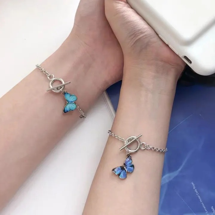 Indispensable%20-SJ06%20Trendy%20Butterfly%20Bracelet%20For%20Women%20Korean%20Blue%20Gradient%20Butterfly%20Jewelry%20Girl%20Accessories-%20Innovative%20-%20Image%204