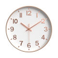 Silent Modern Clock for Wall, 3D Numbers Wall Clock Colour 8. 