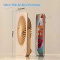 Portable USB Mini Fan Convenient And Ultra-quiet Electric Fan Rechargeable Student Small Cooling Desktop Fans Clip Ventilador.