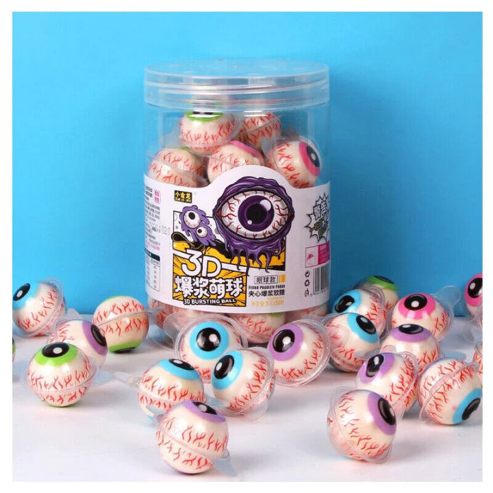Eye Ball Gummy Candy 30 Pcs chocolate