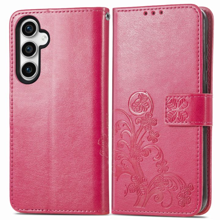 %EF%BC%88COD)Four-leaf%20Clasp%20Embossed%20Buckle%20Leather%20Phone%20Case%20For%20Samsung%20Galaxy%20A25%205G/Samsung%20Galaxy%20S23%20FE%205G/Samsung%20Galaxy%20A15%20-%20Image%206