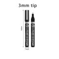 Mirror Chrome Marker: ZOET Chrome Pen | Chrome Paint for Any Surface | Chrome Marker Paint Pen for Repairing, Model Painting, Marking or DIY Art Projects| Permanent Liquid Mirror. 