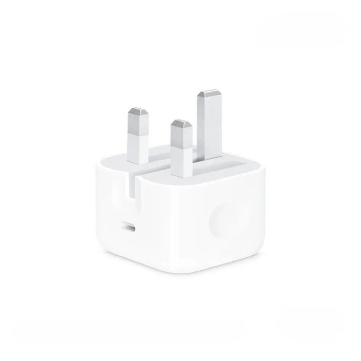 Apple%2020W%20USB-C%20Power%20Adapter%20A2344%203%20Pin%20Fast%20Charger%20Type-C%20Folding%20Pins%20for%20iPhone%2015,%2016,%2017,%20iPad%2012%20Months%20Warranty%20-%20Image%203