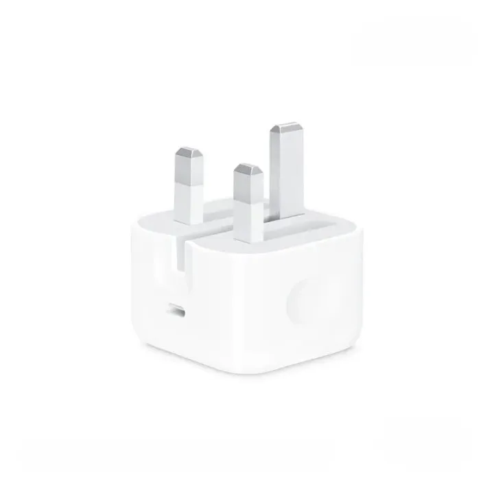 Apple%2020W%20USB-C%20Power%20Adapter%20A2344%203%20Pin%20Fast%20Charger%20Type-C%20Folding%20Pins%20for%20iPhone%2015,%2016,%2017,%20iPad%2012%20Months%20Warranty%20-%20Image%203