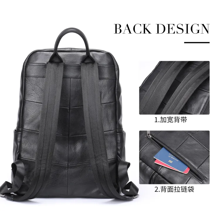Leather%20backpack%20men's%20large%20capacity%20sense%20of%20luxury%20simple%20light%20travel%20bag%20business%20casual%20backpack%20travel%20computer%20book%20-%20Image%202