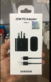 Genuine Samsung Type C to Type C Super Fast Charger (25W).