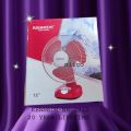 Table Fan Rechargeable Heavy Duty Fan Defender / kennede 12 inch Model- 2912 ( 10 Years Life Time ). 