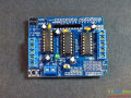 Blue L293D L-293D 293D Stepper Motor Driver Board Control Shield Module Motor Drive Expansion Board 4.5-16V Dc For Arduino Uno Mega Electronics Circuitry & Parts - Power Bank Circuit. 