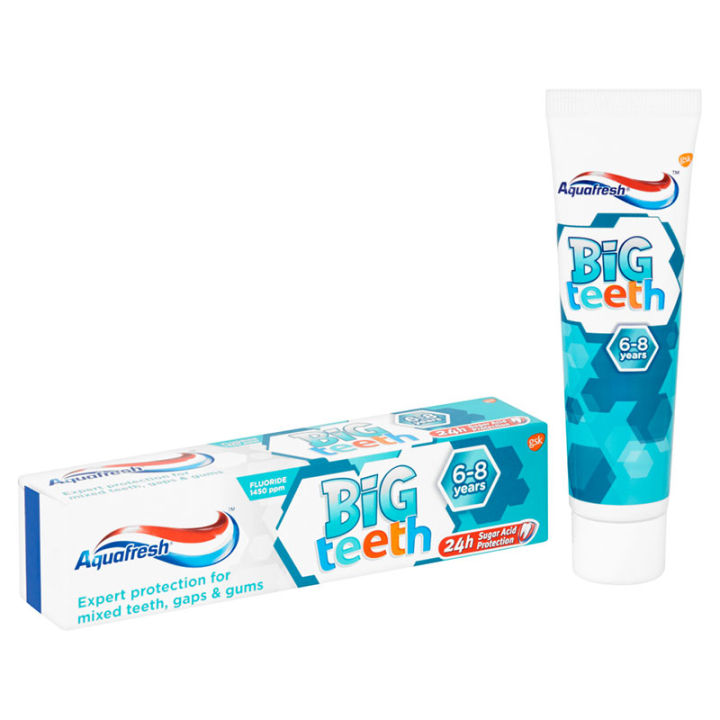 Big Toothpaste Big Teeth Toothpaste 6-8 years-50ml uk | Daraz.com.bd