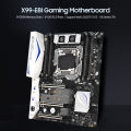 Jingsha X99-E8I Gaming Motherboard with 8 DDR4 Memory Slots 6 SATA3.0 Ports Support Intel Xeon E5 LGA2011-3 V3/V4 Series CPU. 
