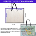 Document Organizer Bag Art File Folder Art Portfolio Bag Durable Art Portfolio Organizer PVC Storage Pocket. 
