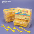 40Pcs/Box Baby Floss Cartoon Plastic Toothpick High Fine Baby Floss Stick Tools. 