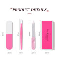 LULAA Basic Nail Tools Nail Clippers Manicure Polishing Rubbing Strip Novice Nail Art Sticker Set.