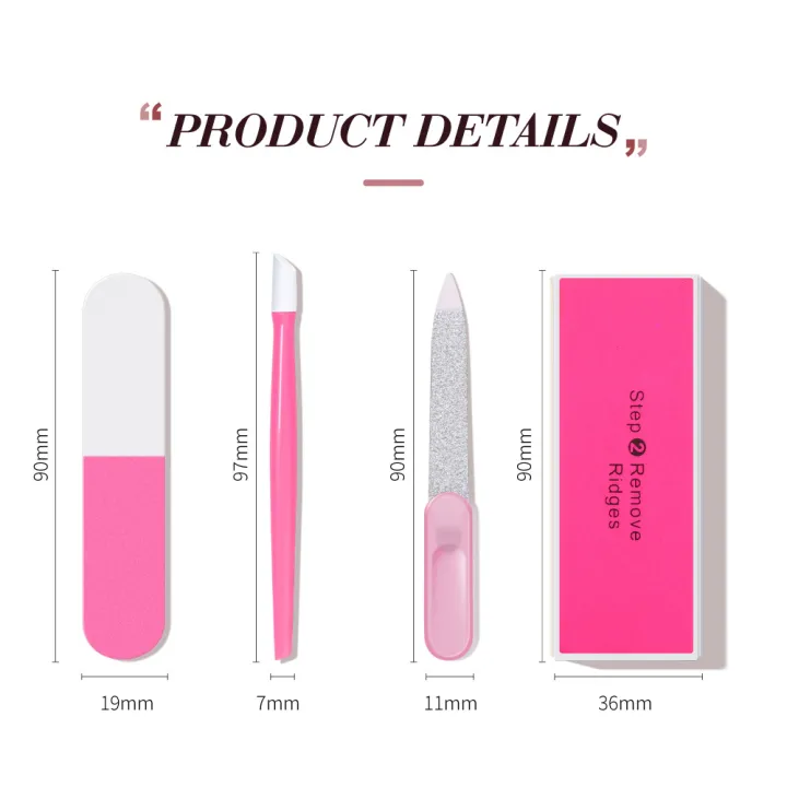 LULAA%20Basic%20Nail%20Tools%20Nail%20Clippers%20Manicure%20Polishing%20Rubbing%20Strip%20Novice%20Nail%20Art%20Sticker%20Set%20-%20Image%205