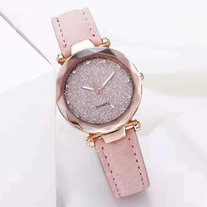 2pcs%20Set%20Luxury%20Fashion%20Women%20Quartz%20Watches%20And%20Diamond%20Bracelet%20Clock%20Wristwatch%20No%20Box%20-%20Image%202