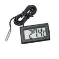 LCD Digital Thermometer Temperature Sensor Fridge Freezer Probe For Aquarium Refrigerator. 