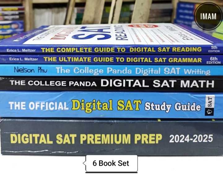 SAT Preparation Book (6 Book Set)