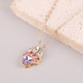 【Trending】 Rapunzel Crown Charm Necklace For Women Princess Crown Necklace Jewelry Gift ZHANGNA.