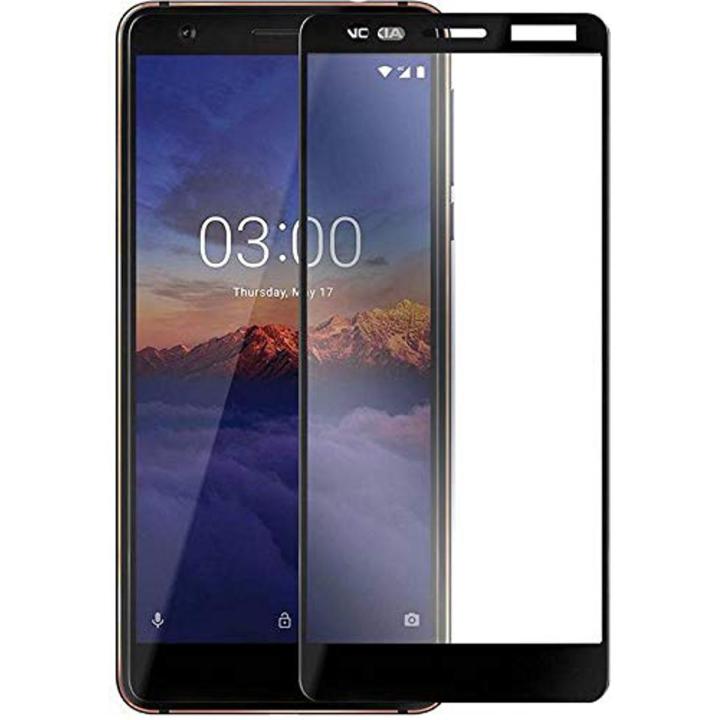 For Nokia 3.1 Tempered Glass Screen Protector 6D/9D/11D - Black