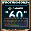 Wooting 60HE Customized Magnetic Axis Mechanical Keyboard wired Lightweight Gaming PBT CSGO Valorant Electronic Sports Laptop.