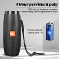 LED TG157 Portable Bluetooth Speaker Wireless Subwoofer Dual Bass Column Boombox BT AUX TF Music Play For Outdoor Camping. 