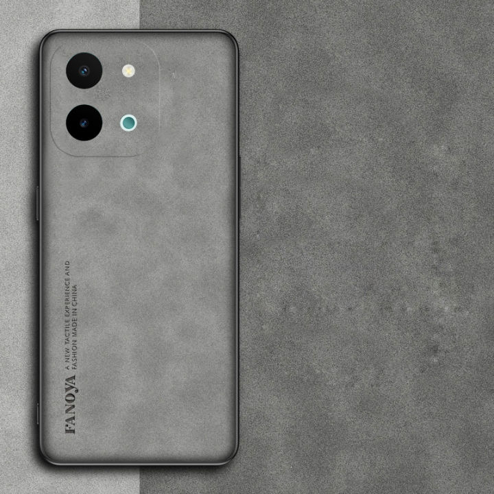 New%20Phone%20Case%20For%20vivo%20Y28%20Cover%20Frosted%20Soft%20Vintage%20Leather%20Anti%20Drop%20For%20Vivo%20Y28%20case%20-%20Image%202