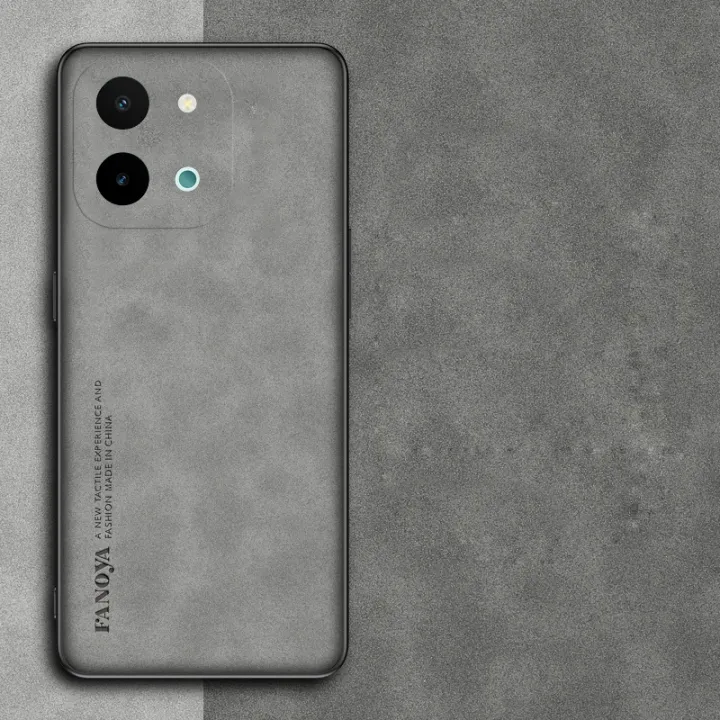 New%20Phone%20Case%20For%20vivo%20Y28%20Cover%20Frosted%20Soft%20Vintage%20Leather%20Anti%20Drop%20For%20Vivo%20Y28%20case%20-%20Image%202