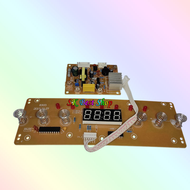 infrared%20Cooker%20Circuit%20Board%20PCB%20with%20Control%20Panel%20220V-2000W%20(Vertical)%20for%20infrared%20Cooker/%20Electric%20Ceramic%20Heaters/%20Electric%20Stove%20Parts%20-%20Image%203