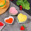 Heart Shape Ceramic Sauce Dish Tableware Mini Seasoning Dish Condiment Dishes Soy Sushi Dipping Bowl Snack Serving Dishes. 