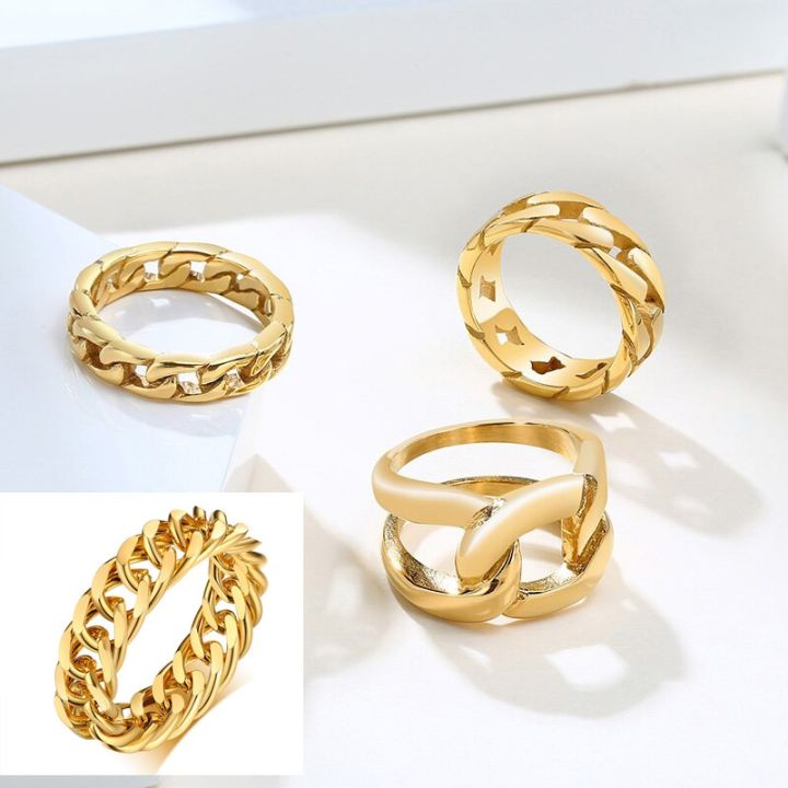 6mm%20Thick%20Chunky%20Chain%20Ring%20Cuban%20Curb%20Link%20Stainless%20Steel%20Stylish%20Ring%20for%20Women%20Girls%20-%20Image%205