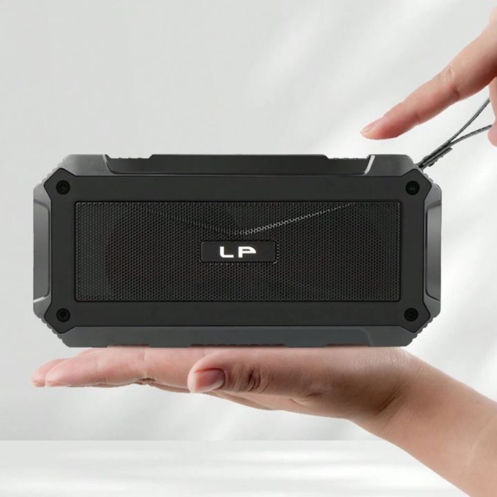 V53 Bluetooth speaker portable flashlight wireless solar charging external antenna radio