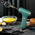 Portable Electric Food Mixer Usb Wireless Hand Blender 3 Speeds Powerful Dough Egg Beater Baking Cake Whipper Kitchen Tool. 