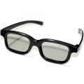 Universal Passive Circular 3D Polarized Movie Glasses UniABS Frame Stereo Not Flash for 3D TV CineGlasses Only Binocular. 