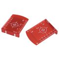 Lasers-Targets, 2 Pack Magnetic Floor Lasers-Targets Card for Red. 