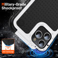 Anti-fall 2 in 1 Heavy Duty Armor Case For iPhone 11 Pro Max Phone Case Shockproof Soft Casing Hard Back Cover.
