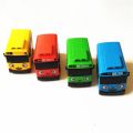【Hengli jewelry story】(New) new 4 pcs/set Tayo little bus plastic pull back blue Tayo red Gani yellow Lani green Rogi bus model for baby gift. 