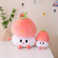 Strawberry Steamed Bun Plush Pillow Doll Sofa Bed Cute Doll Wholesale. 