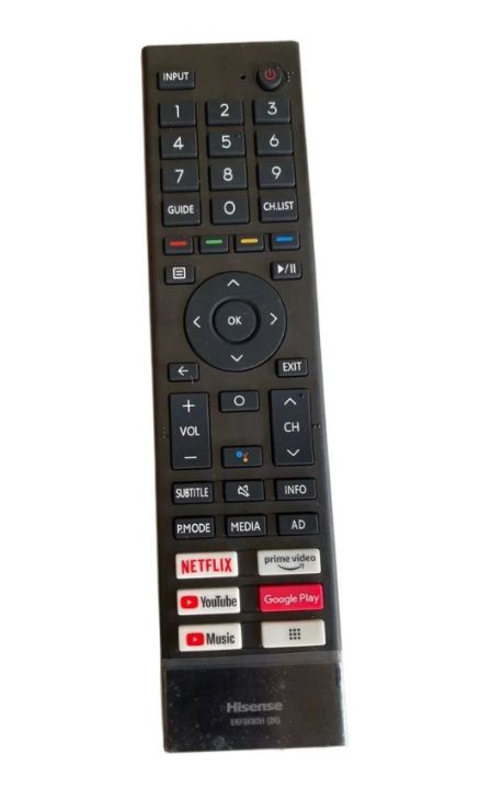 Hisense Android Smart TV remote control with Voice Assistance...