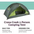 Marmot Crane Creek 2P/3P Backpacking and Camping Tents Footprints. 