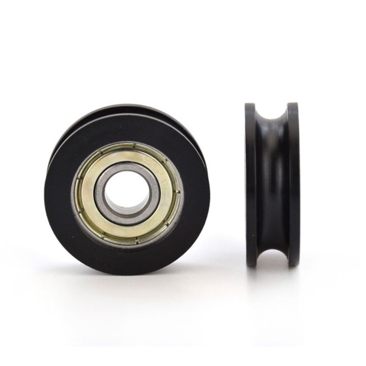 U-Groove Poulie 4pcs 0840UU U Type U-Groove Poulie Rouleau Guide Roue Pour Porte Fenêtre Et